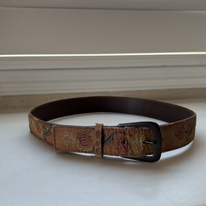 Paisley Patterned Belt